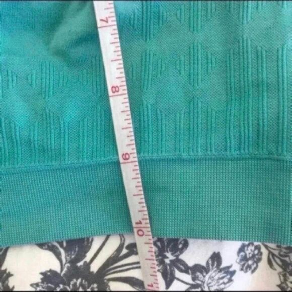 Barely There Sports Bra Womens XS Green Stretch Racerback Athletic Workout Gym - Picture 5 of 5